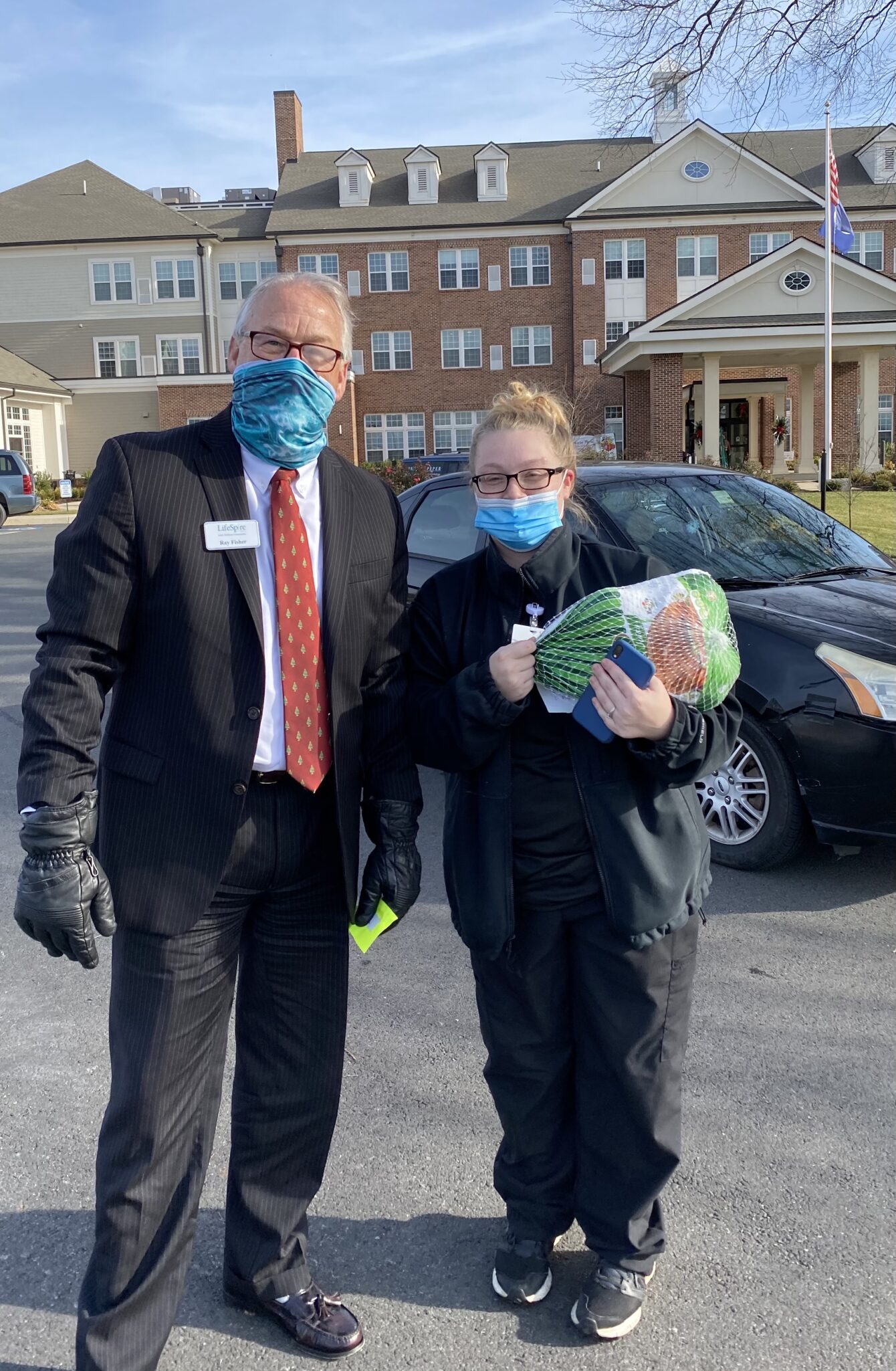 Turkey Time: LifeSpire Team Members Hand Out Turkeys at The Culpeper